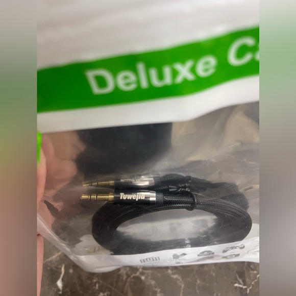 New! Unused! 3.5mm Audio Stereo Speaker Cable, Audio Male to Male Cable 3.3Feet - Picture 10 of 10